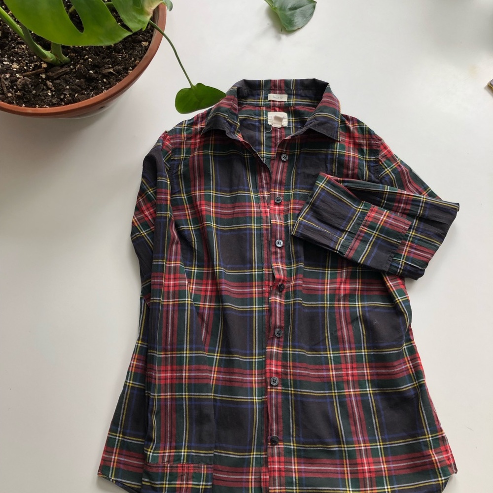 JCrew perfect fit button up
